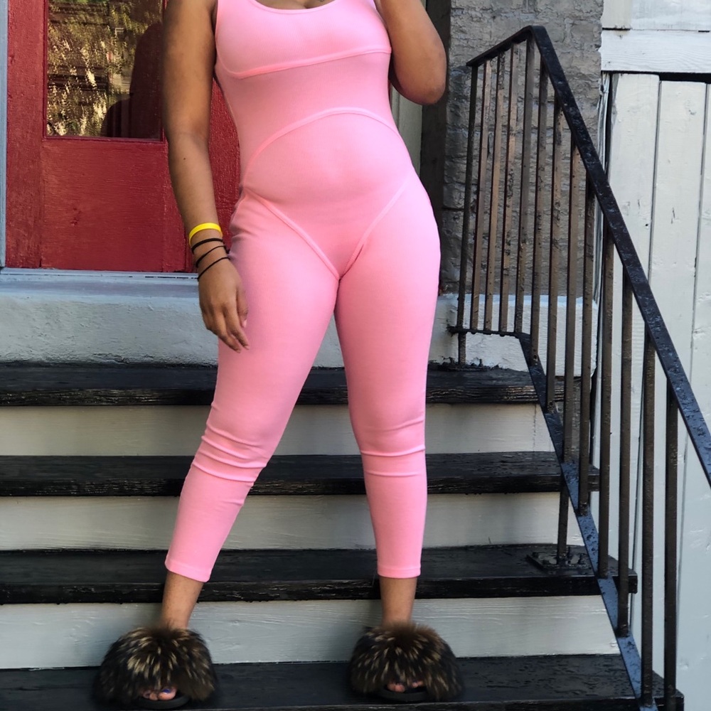 Pink Jumpsuit